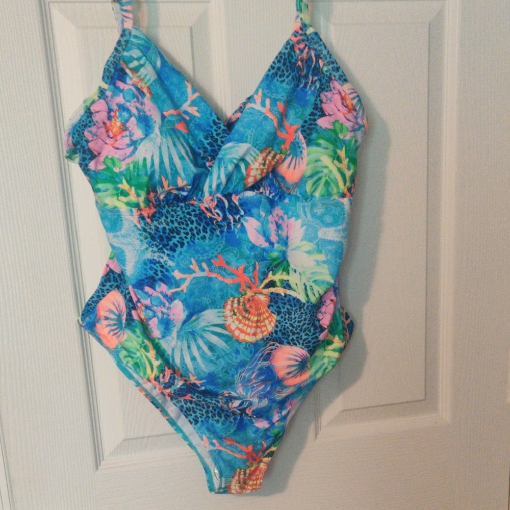 Tropical Blue Swimwear